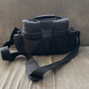 Canon Camera Bag Black Adjustable Dividers